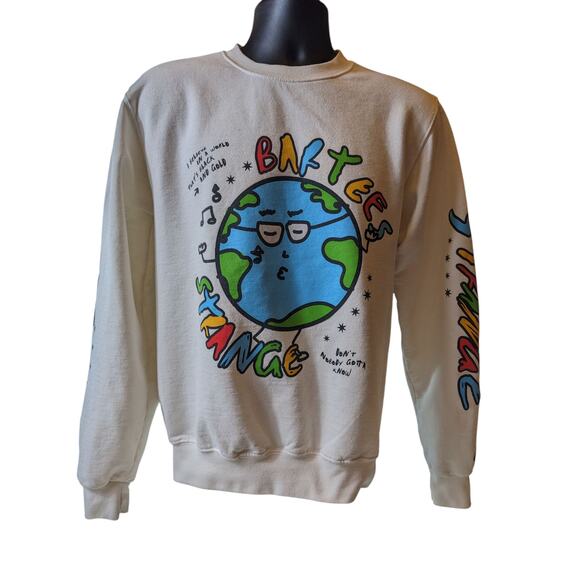 Champion ECO Pullover Adult Small Sweatshirt Earth Face Graphic Bartees Change - Picture 3 of 12